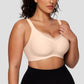 🎉Women's Wireless V-Neck Crossover Mesh Seamless Push-Up Bra