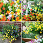 Outdoor Artificial Flowers(2 bundles）Free postage Delivered to your door