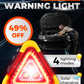 🔥2025 New Arrival🔥3-IN-1 Solar Emergency Triangle Warning Light at the Roadside