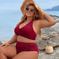 🩱2025 HOT SALE👙 Tummy Control Swimsuits Modest High Waist Bikini Sets