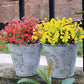 Outdoor Artificial Flowers(2 bundles）Free postage Delivered to your door