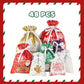 Premium Christmas Drawstring Gift Bag