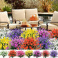 Outdoor Artificial Flowers(2 bundles）Free postage Delivered to your door