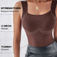 🏆 Last Day Special Price £8.99 ! 💐 Women’s U-Neck Tank Tops with Built-In Bra