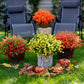 Outdoor Artificial Flowers(2 bundles）Free postage Delivered to your door
