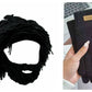 📢📢50%  OFF !! ⏰Punk-style hat with an attached simple wig and knitted beard