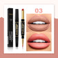 💄2-in-1 Waterproof Lipstick Lip Liner