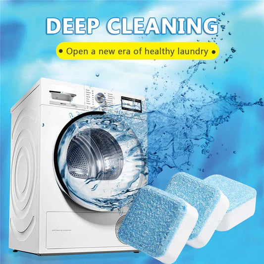 🧼 BUY 2 GET 3 FREE! ✨ Washing Machine Deep Cleaner Tablets – Eliminates 99% Germs, Removes Odors & Prevents Mold 🧽