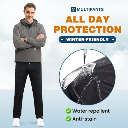 🏆👖LAST DAY SALE 50% OFF⚡50K+ SOLD💕MultiPants – High Stretch Multi-pocket Durable Cargo Pants✨