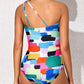 💖One Shoulder One Piece Swimsuit for Women👙
