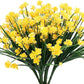 Outdoor Artificial Flowers(2 bundles）Free postage Delivered to your door