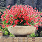 Outdoor Artificial Flowers(2 bundles）Free postage Delivered to your door
