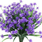 Outdoor Artificial Flowers(2 bundles）Free postage Delivered to your door