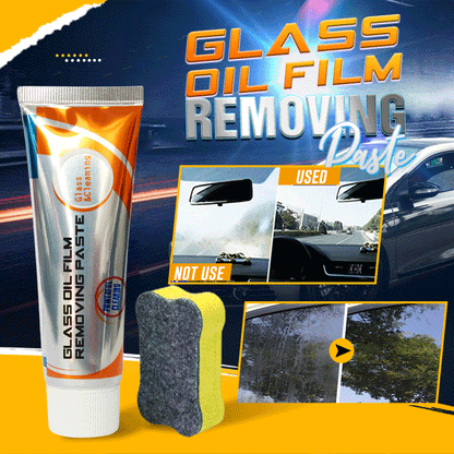 Glass Oil Film Removing Paste ♻Safety and Long-term Protection♻