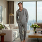 Men's Hooded Casual Loose Top & Pants 2-Piece Set