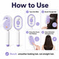 💖LAST DAY SALE ONLY ￡15.99!!💖Electric Spray Air Cushion Massage Comb💨| Self-Cleaning Anti-Tangle ✨ | Perfect for Dry, Brittle Hair 💧🌟