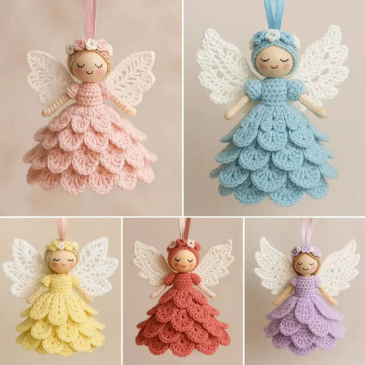 🎁Crochet your own angel – Complete craft DIY