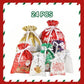 Premium Christmas Drawstring Gift Bag