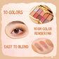 10 Colors Glitter Eye Shadow Palette（Free worldwide shipping 🌍）