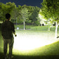 Multifunctional 2 LED Flashlight Magnetic Working Light