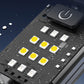 Multifunctional 2 LED Flashlight Magnetic Working Light