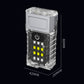 Multifunctional 2 LED Flashlight Magnetic Working Light