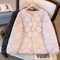 Women's Winter Button Down Quilted Jacket