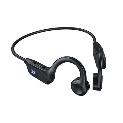 Waterproof Open-Ear Headset with Power Display