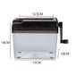 Mini Hand Crank Paper Document Shredder
