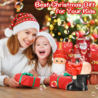 Christmas gifts🎅Fun Santa bubble machine🎄