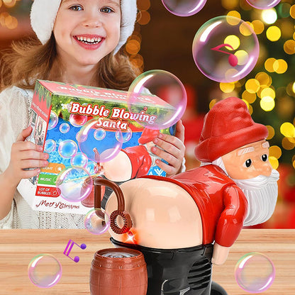 Christmas gifts🎅Fun Santa bubble machine🎄