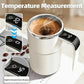 💥Christmas Sale 51% ☕🔋Rechargeable Automatic Magnetic Stirring Coffee Mug Set⚡