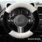 ⏰Universal Non-slip Soft Cute Cat Ears Plush Steering Wheel Cover🐼😽