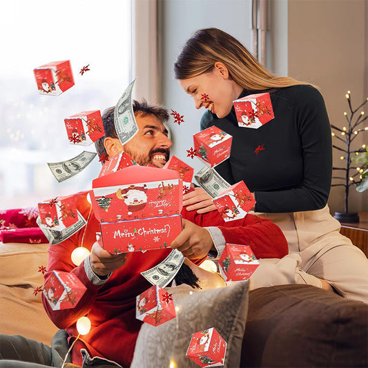🎅Xmas Sales - 50% OFF🎄Explosive Pop-Up Surprise Money Gift Box