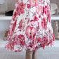 Floral Print Off-Shoulder Top & Maxi Skirt Two-Piece Set