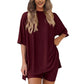 🍧💞Women's Summer Casual Loose Two-piece Set