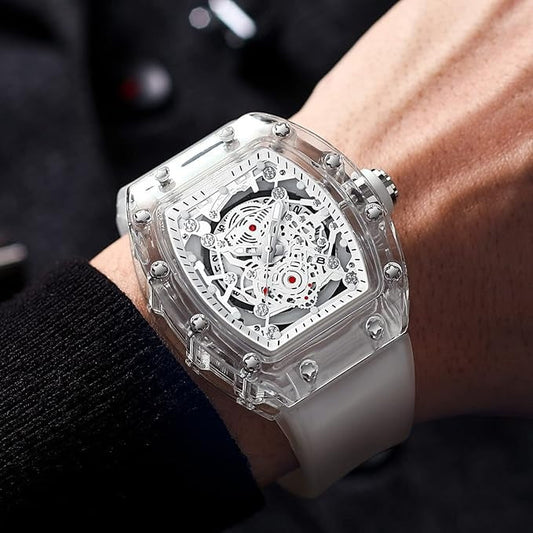 🎁Fashion Hollowed Men Watches-Limited 50%Off🤩