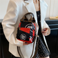 Women's Fashion Print Multi-Layer Shoulder Bag