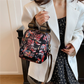 Women's Fashion Print Multi-Layer Shoulder Bag