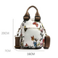 Women's Fashion Print Multi-Layer Shoulder Bag