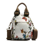Women's Fashion Print Multi-Layer Shoulder Bag