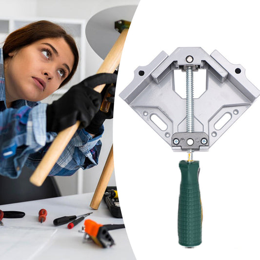 Robust and durable right angle clamp at 90°