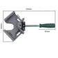 Robust and durable right angle clamp at 90°