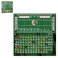 Fun Wooden Football Dice Game Set