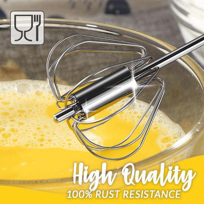 🔥Buy 1 Get 1 Free🥚Stainless Steel Semi-Automatic Whisk