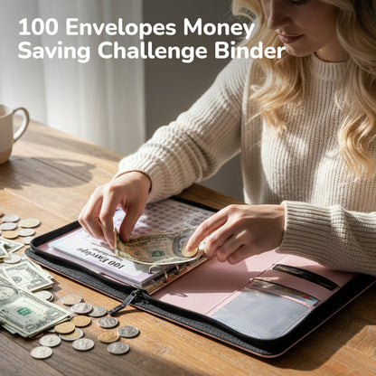 100 Envelopes Money Saving Challenge Binder