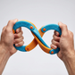 Detachable Whistling Flying Ring Toy