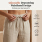 🌿 Women's Casual Cotton Linen Capris