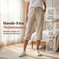 🌿 Women's Casual Cotton Linen Capris