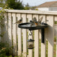 🐦Wall-Mounted Metal Bird Bath – Antique Bronze Finish 🏡